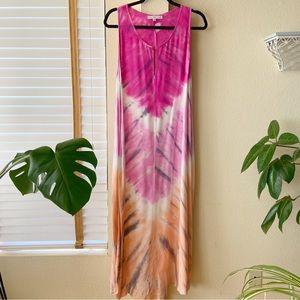 Young Fabulous & Broke Tie Dye Maxi Dress